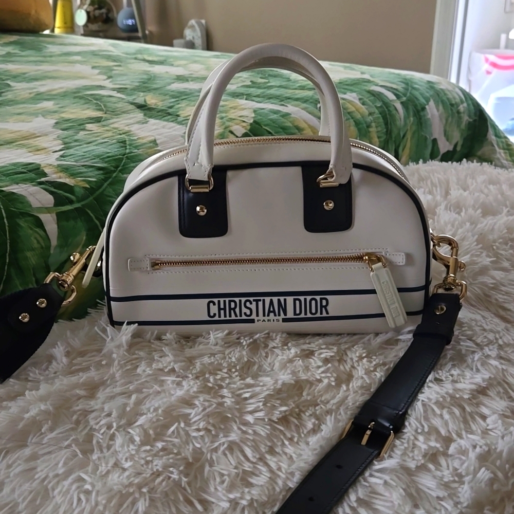 Christian dior bowling  vibe bag